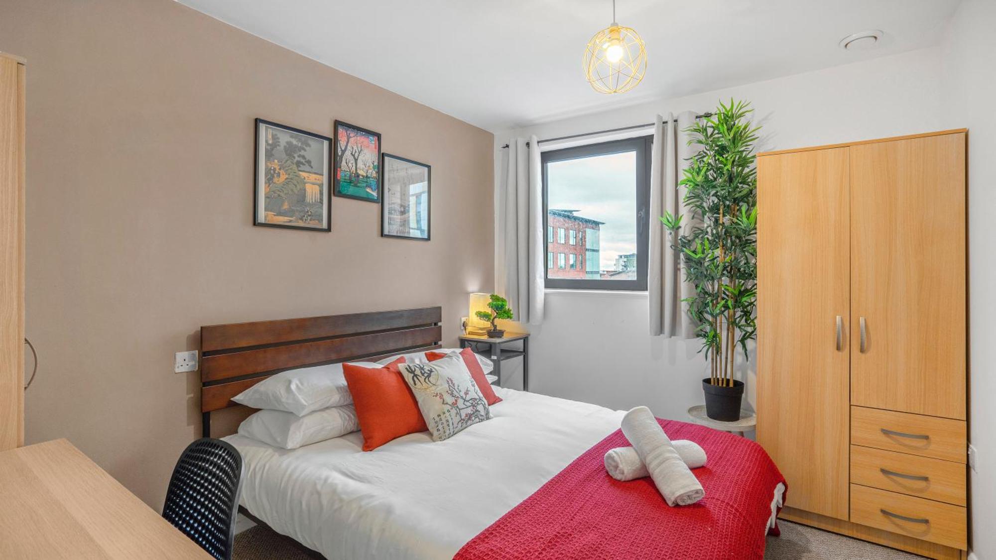 Japanese Suite 2Bed 2Bath, Free Park, Netfix, 75 Inch Tv, Games - City Centre- Maihom Birmingham Zewnętrze zdjęcie